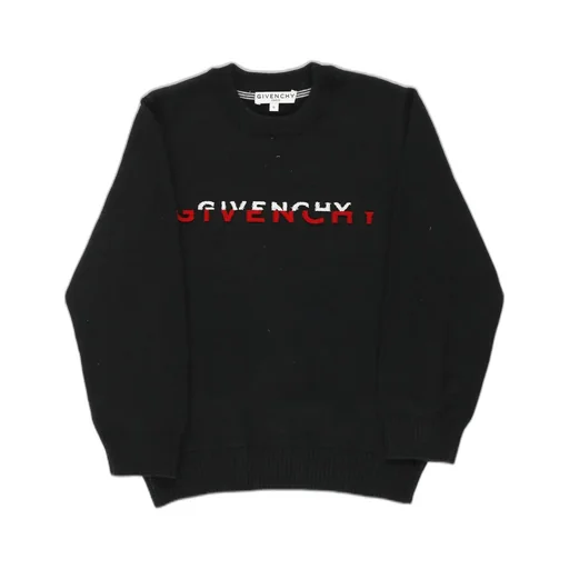 Givenchy Kids Logo Printed Crewneck Jumper
