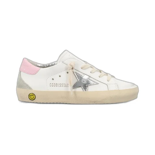 Golden Goose Kids Star Patch Lace-Up Sneakers