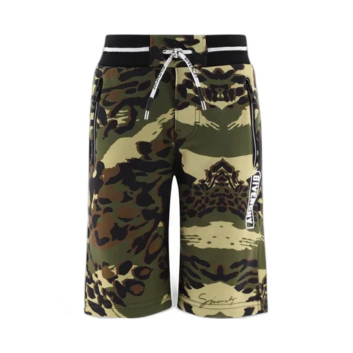 Givenchy Kids Camouflage Print Shorts