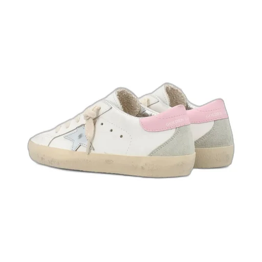 Golden Goose Kids Star Patch Lace-Up Sneakers