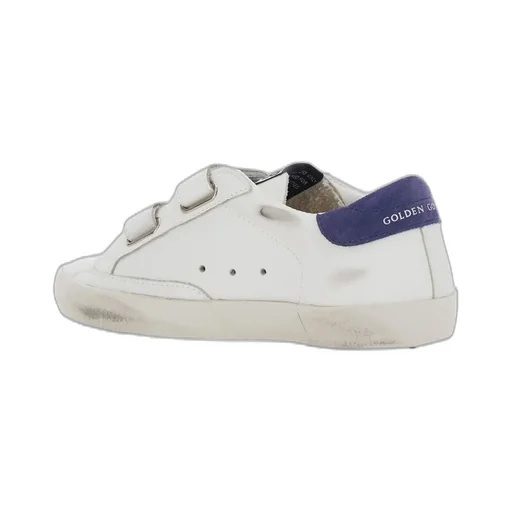 Golden Goose Kids Old School Touch-Strapped Sneakers