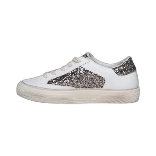 Golden Goose Kids N May Star Glittered Sneakers