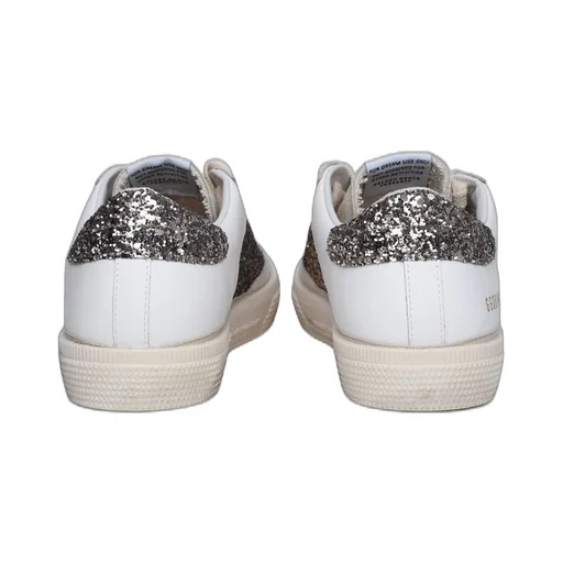 Golden Goose Kids N May Star Glittered Sneakers