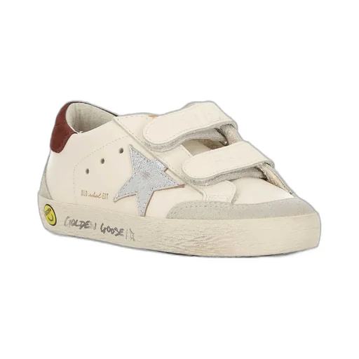 Golden Goose Kids Old School Touch-Strapped Sneakers