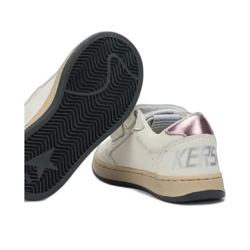 Golden Goose Kids Round Toe Trainers