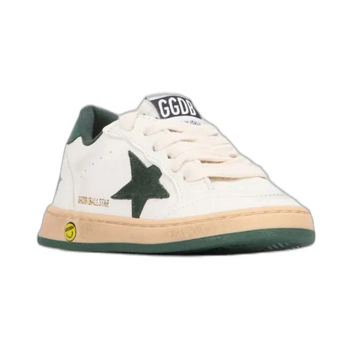 Golden Goose Kids Ball Star Lace-Up Sneakers
