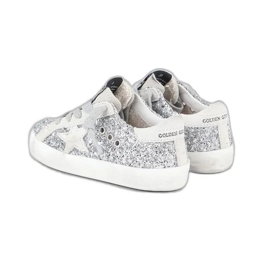 Golden Goose Kids Superstar Glitter Sneakers