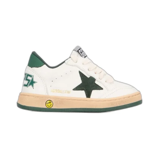 Golden Goose Kids Ball Star Lace-Up Sneakers