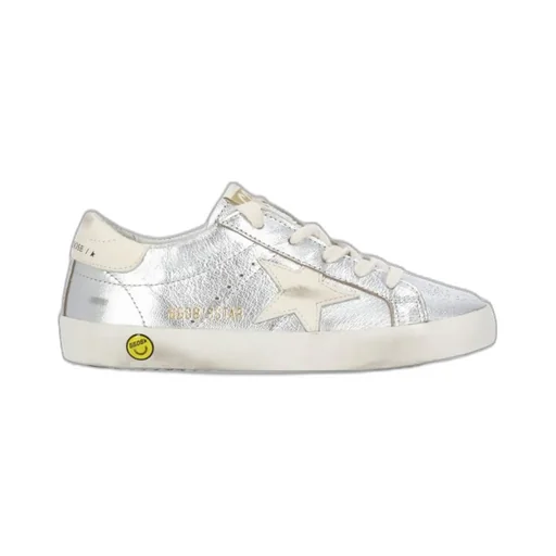 Golden Goose Kids Superstar Lace-Up Sneakers
