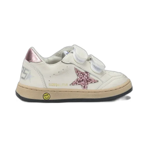 Golden Goose Kids Round Toe Trainers