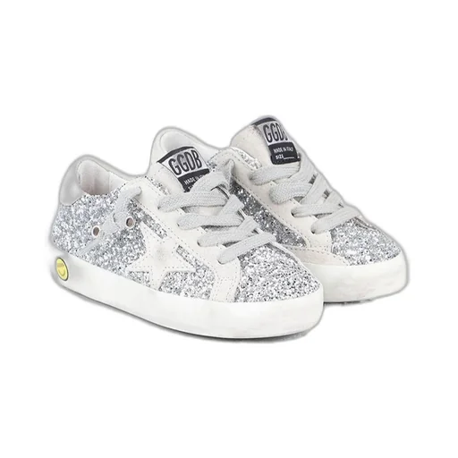 Golden Goose Kids Superstar Glitter Sneakers
