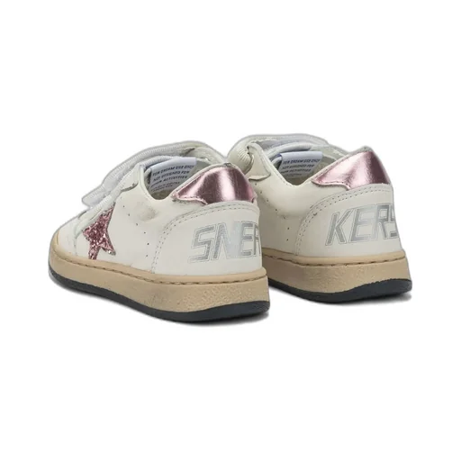 Golden Goose Kids Round Toe Trainers