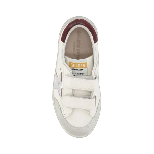 Golden Goose Kids Old School Touch-Strapped Sneakers