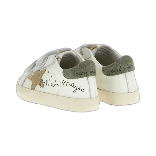 Golden Goose Kids Baby School Low-Top Sneakers