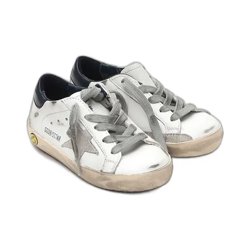 Golden Goose Kids Superstar Lace-Up Sneakers