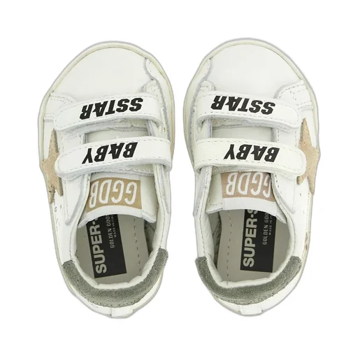 Golden Goose Kids Baby School Low-Top Sneakers