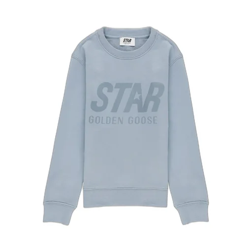 Golden Goose Kids Logo Printed Crewneck Sweatshirt