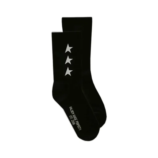 Golden Goose Kids Star-Printed Socks
