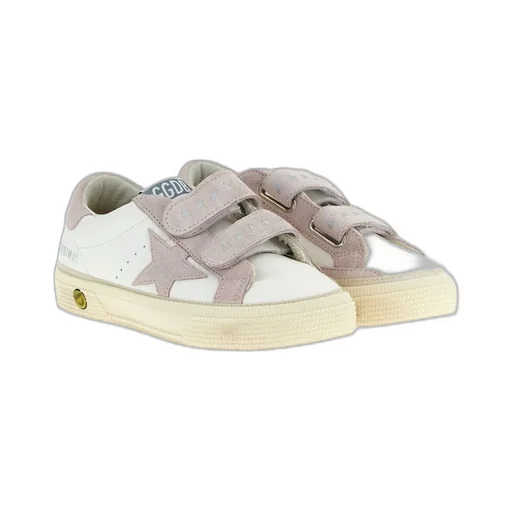 Golden Goose Kids May School Low-Top Sneakers