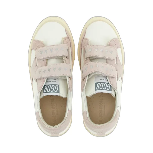 Golden Goose Kids May School Low-Top Sneakers