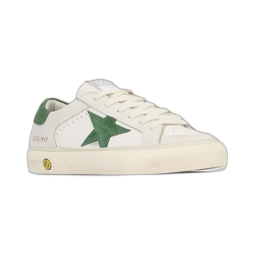 Golden Goose Kids Round-Toe Lace-Up Sneakers