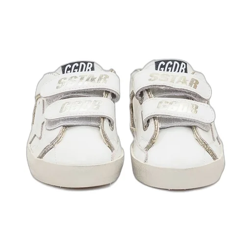 Golden Goose Kids Star Patch Glitter Sneakers
