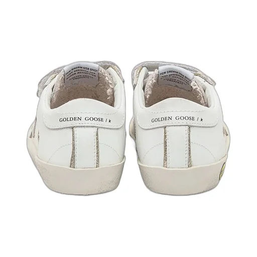 Golden Goose Kids Star Patch Glitter Sneakers