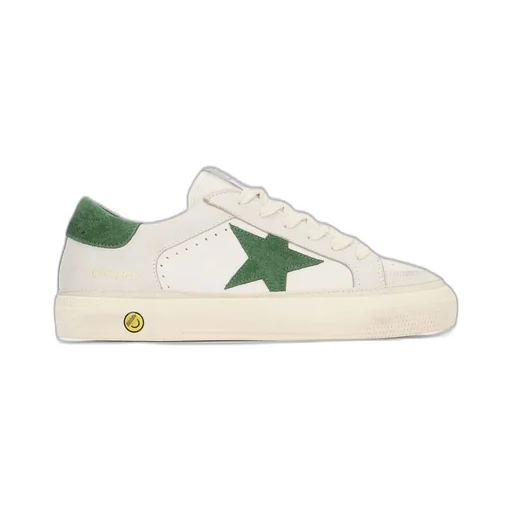 Golden Goose Kids Round-Toe Lace-Up Sneakers