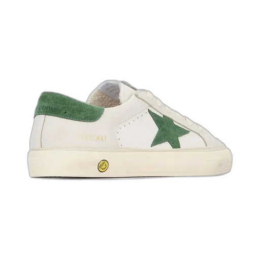 Golden Goose Kids Round-Toe Lace-Up Sneakers