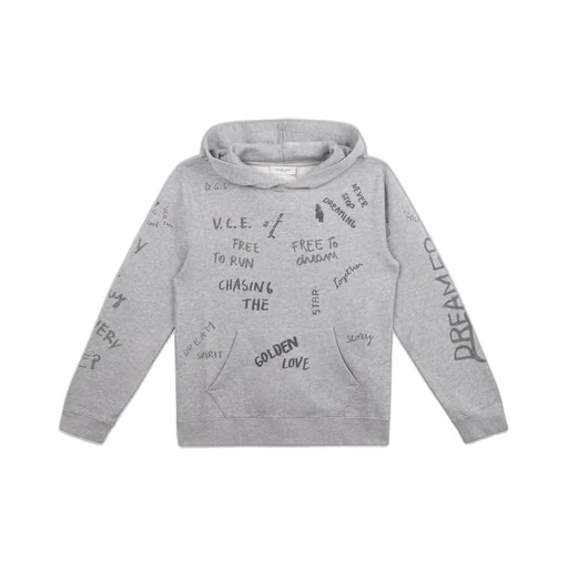 Golden Goose Kids All-Over Printed Hoodie