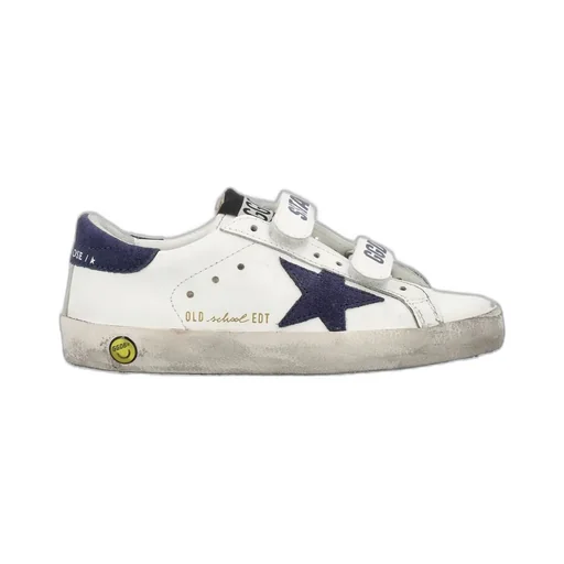 Golden Goose Kids Old School Touch-Strap Sneakers