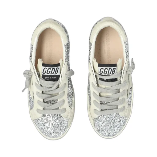 Golden Goose Kids Superstar Glitter Sneakers