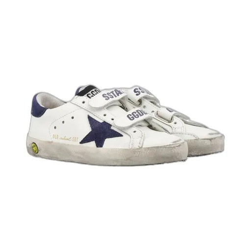 Golden Goose Kids Old School Touch-Strap Sneakers