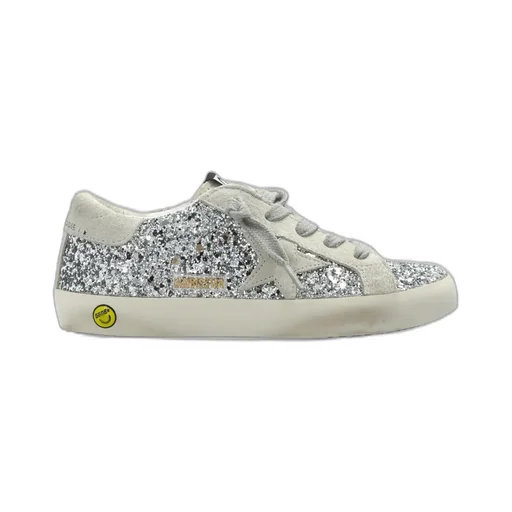 Golden Goose Kids Superstar Glitter Sneakers