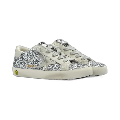 Golden Goose Kids Superstar Glitter Sneakers