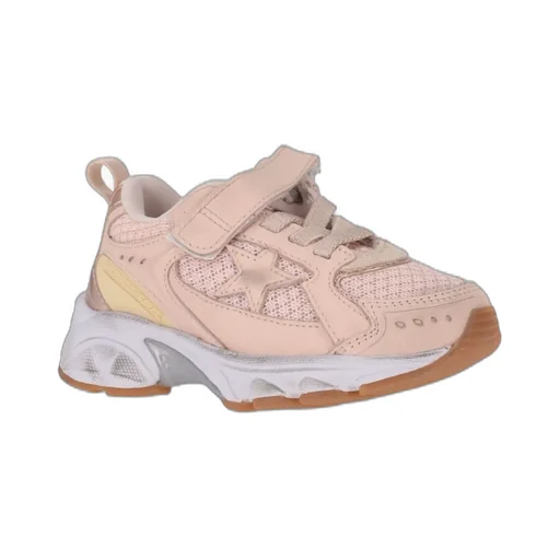 Golden Goose Kids Round Toe Lace-Up Sneakers