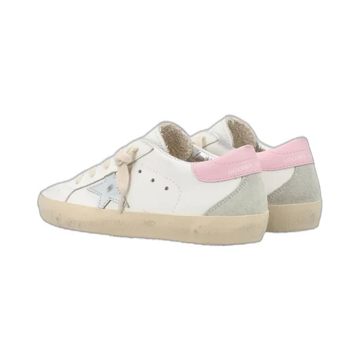 Golden Goose Kids Star Patch Lace-Up Sneakers