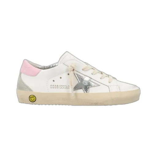 Golden Goose Kids Star Patch Lace-Up Sneakers
