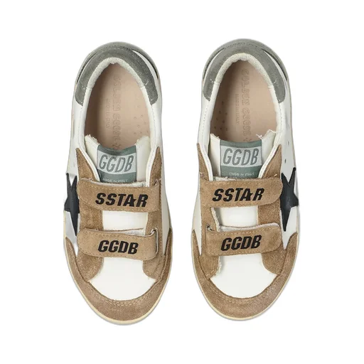 Golden Goose Kids Old School Touch-Strap Sneakers