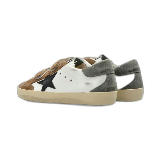 Golden Goose Kids Old School Touch-Strap Sneakers