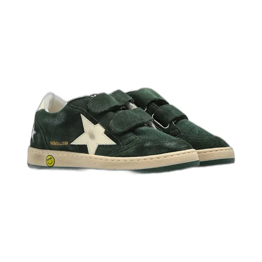 Golden Goose Kids Ball Star Strapped Sneakers