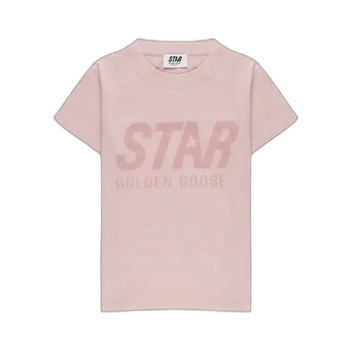 Golden Goose Kids Logo Printed Crewneck T-Shirt