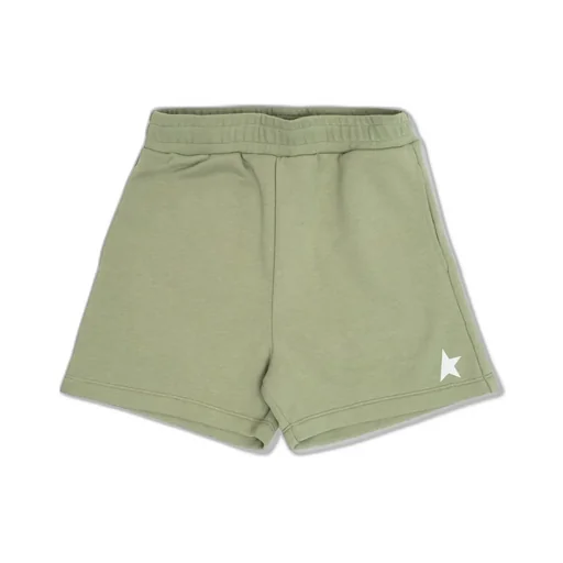 Golden Goose Kids Star Glittered Bermuda Shorts