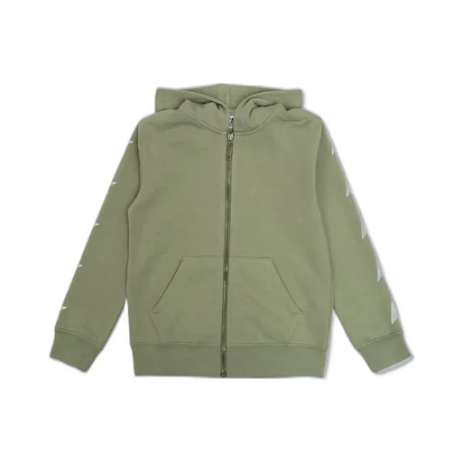 Golden Goose Kids Star Printed Zipped Hoodie