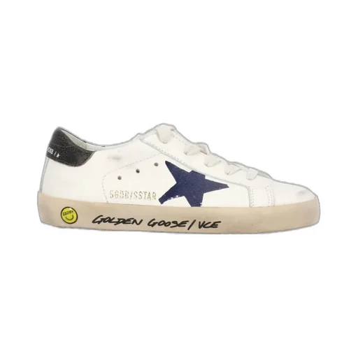Golden Goose Kids Superstar Lace-Up Sneakers