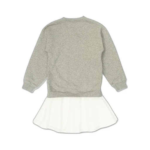 Golden Goose Kids Logo Embroidered Sweatshirt Dress