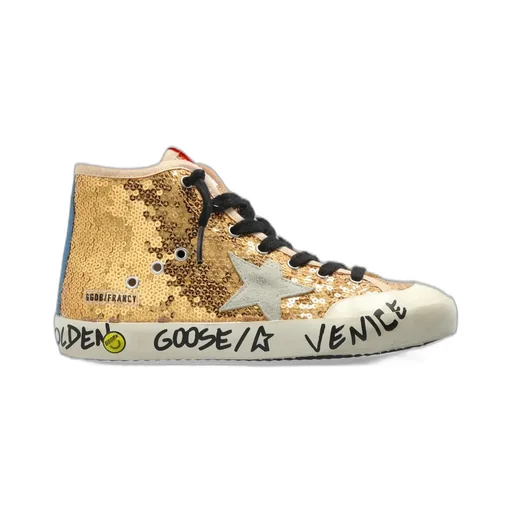 Golden Goose Kids Francy Sequined Sneakers