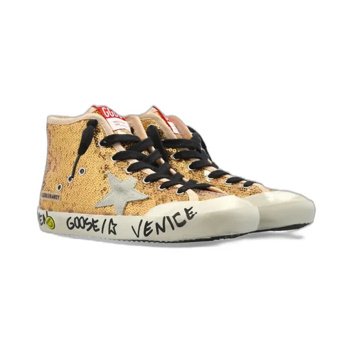 Golden Goose Kids Francy Sequined Sneakers