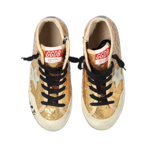 Golden Goose Kids Francy Sequined Sneakers