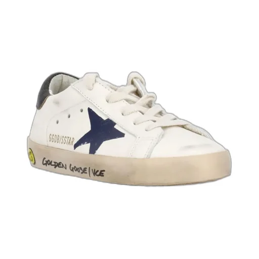 Golden Goose Kids Superstar Lace-Up Sneakers
